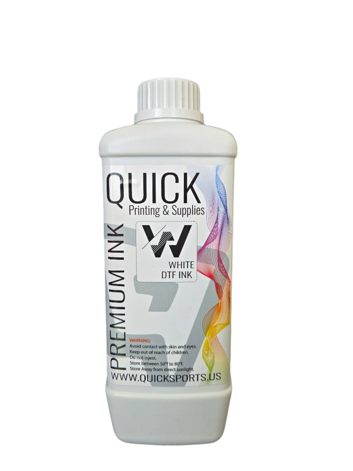 Quick Premium DTF Ink - White 1 Liter