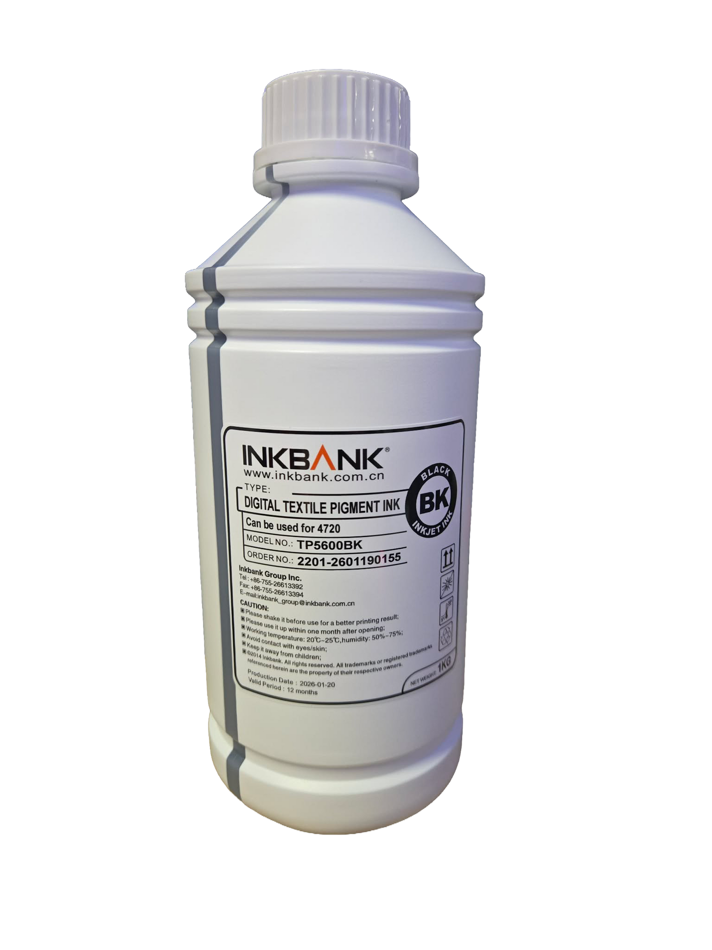Ink Bank TP 5600 - Black 1 Liter