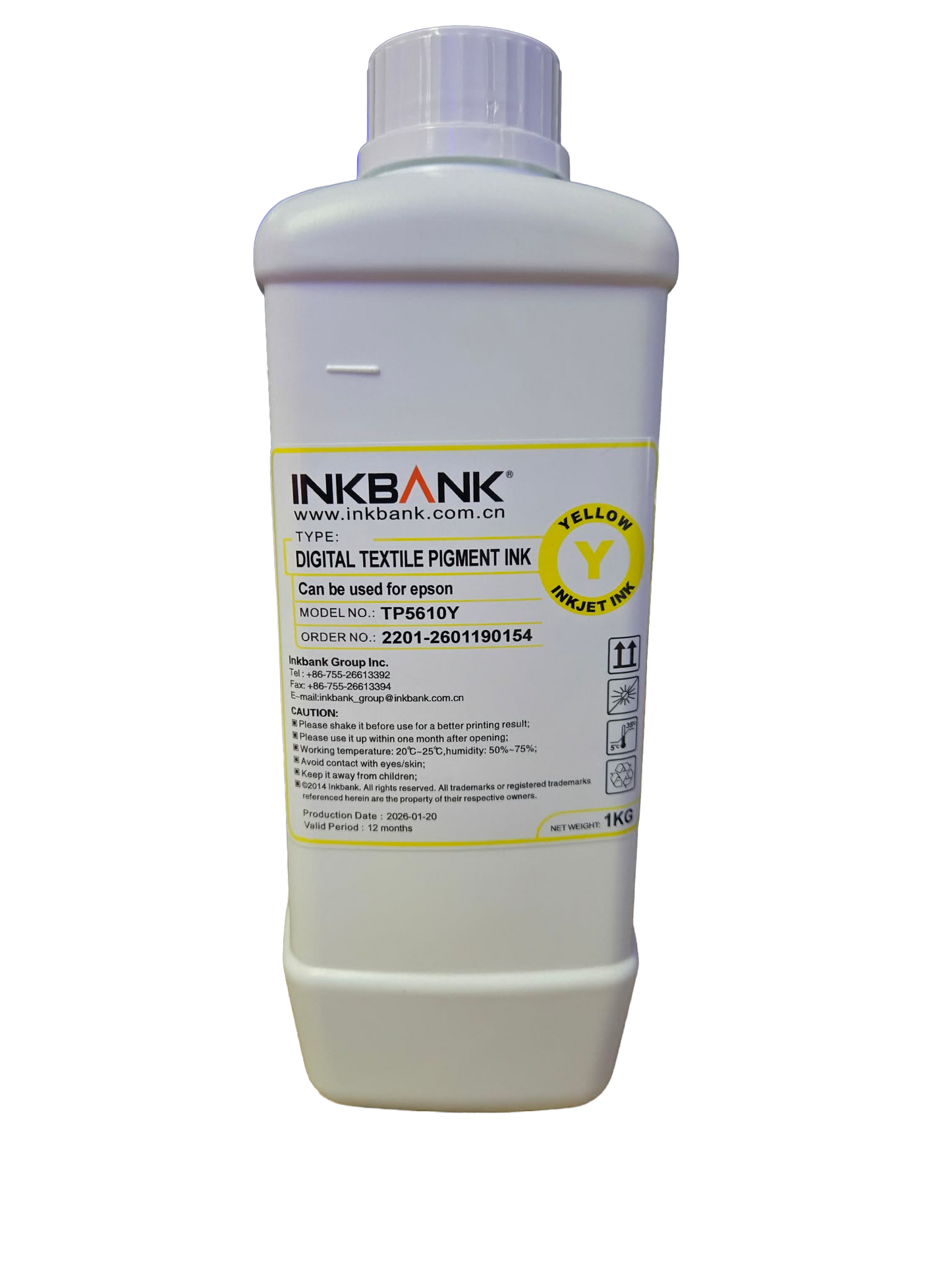 Ink bank TP5609 - Yellow 1 Liter