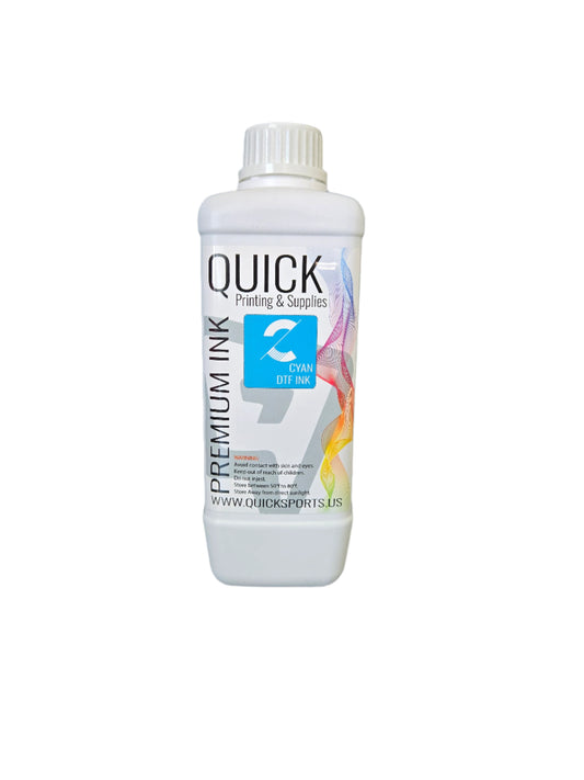 Quick Premium DTF Ink - Cyan 1 Liter